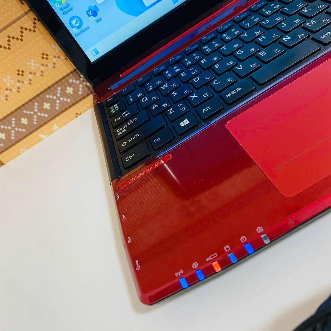 Y989 FujitsuノートパソコンSSD 256Gメモリ8G高速 Win11