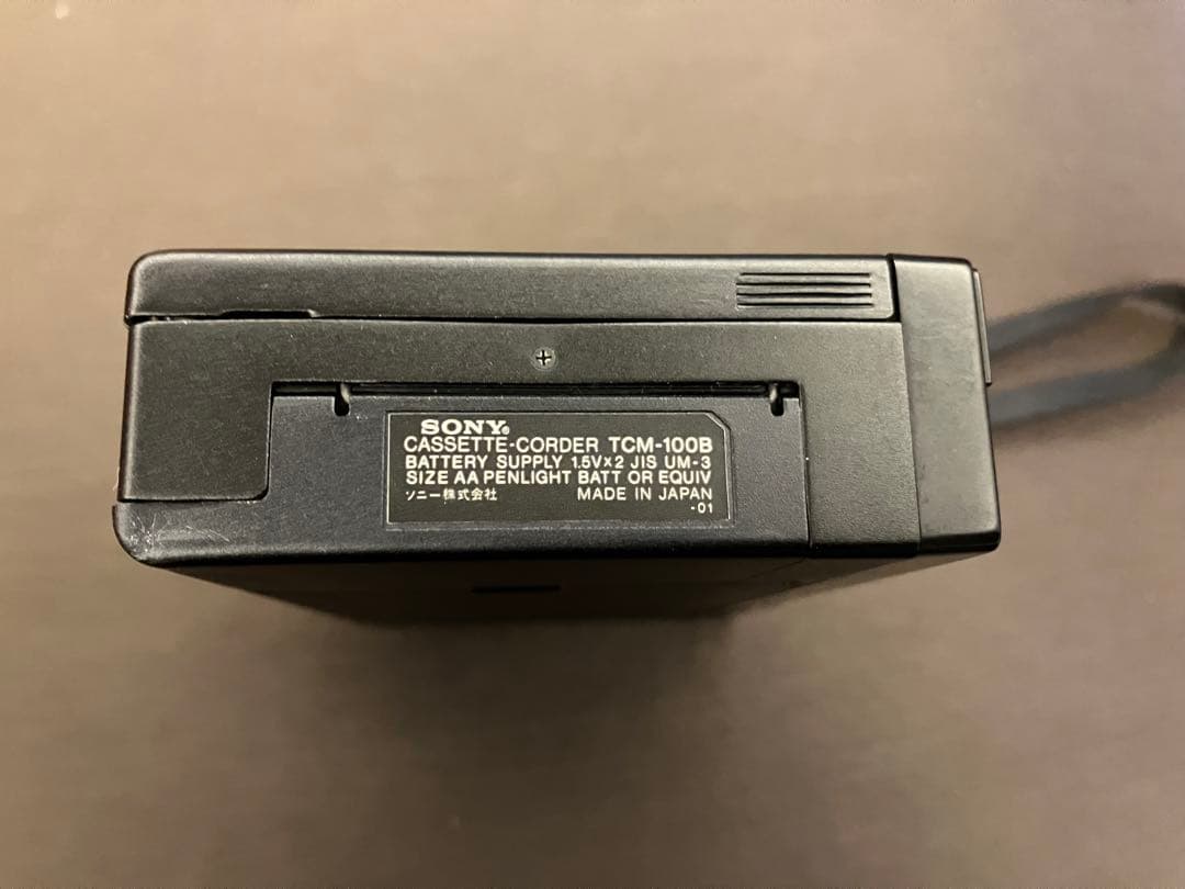 SONY カセットレコーダー TCM-100B