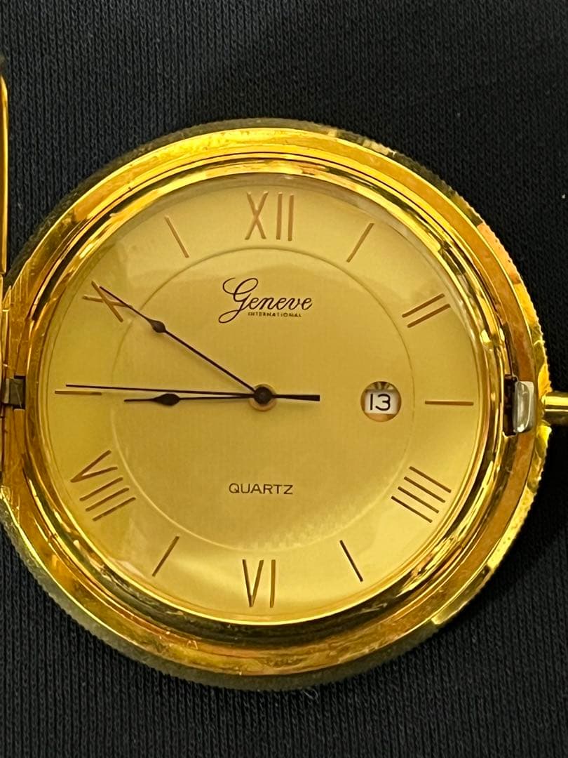 Geneve ゴールド ポケットウォッチ クォーツ