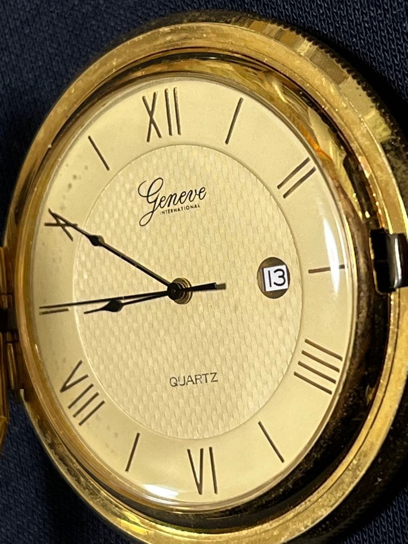 Geneve ゴールド ポケットウォッチ クォーツ