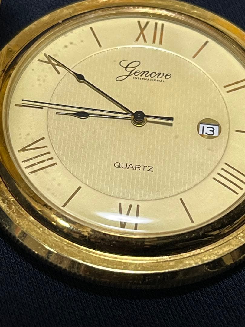 Geneve ゴールド ポケットウォッチ クォーツ