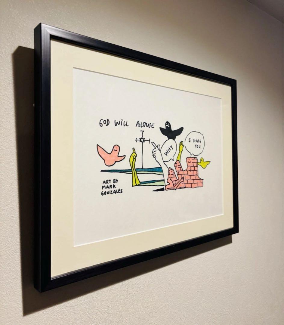 mark gonzales マークゴンザレス アート 原画 supreme