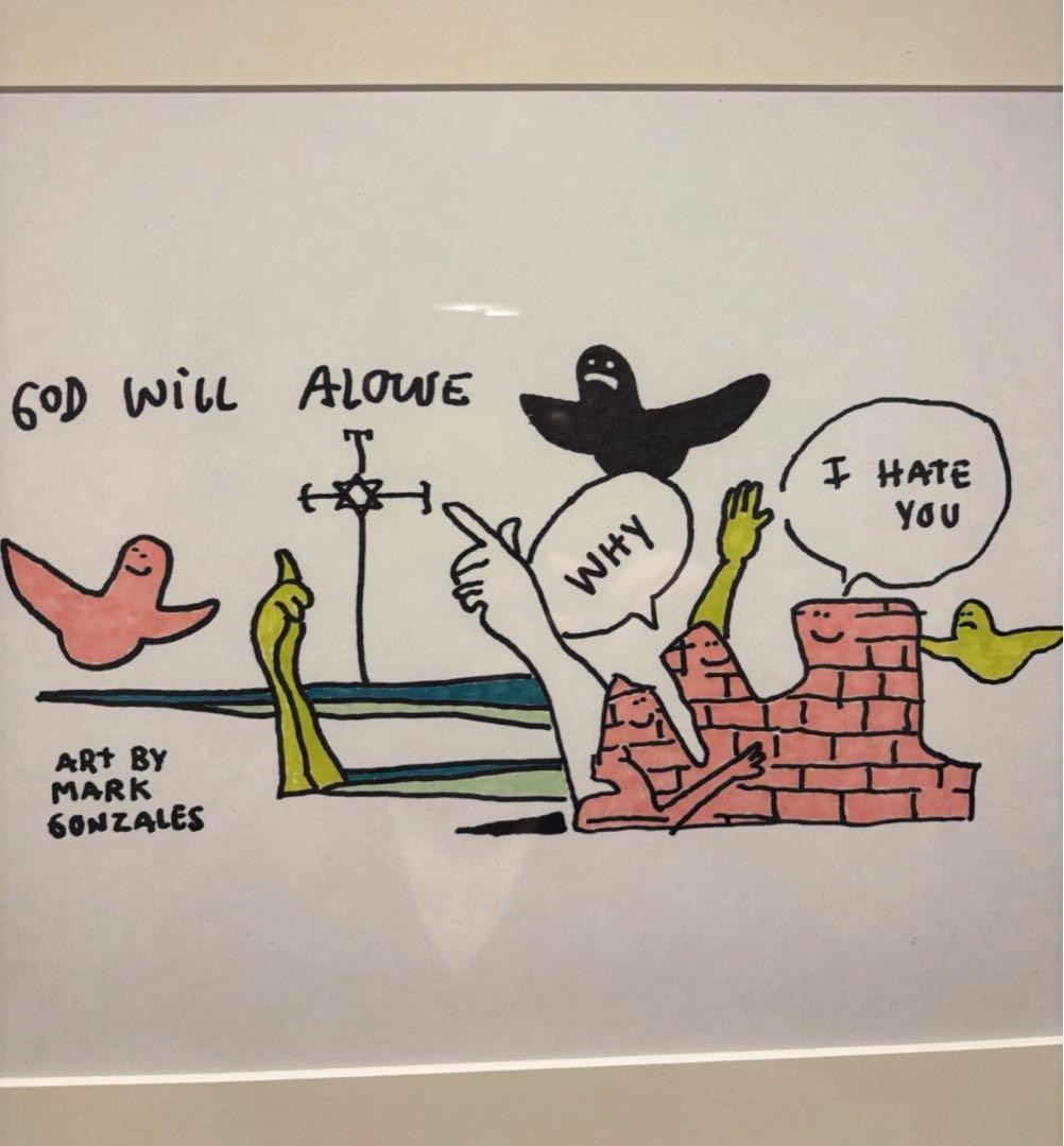 mark gonzales マークゴンザレス アート 原画 supreme