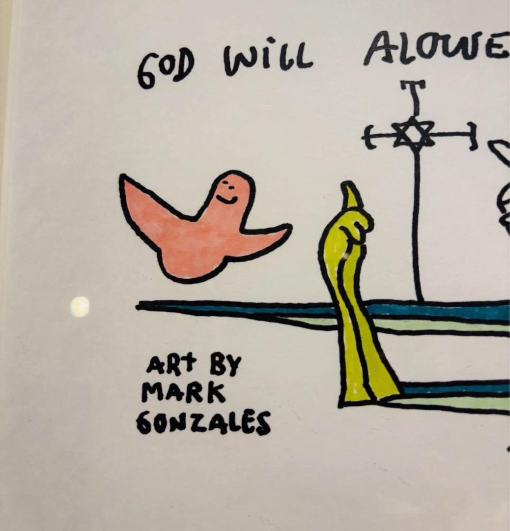 mark gonzales マークゴンザレス アート 原画 supreme