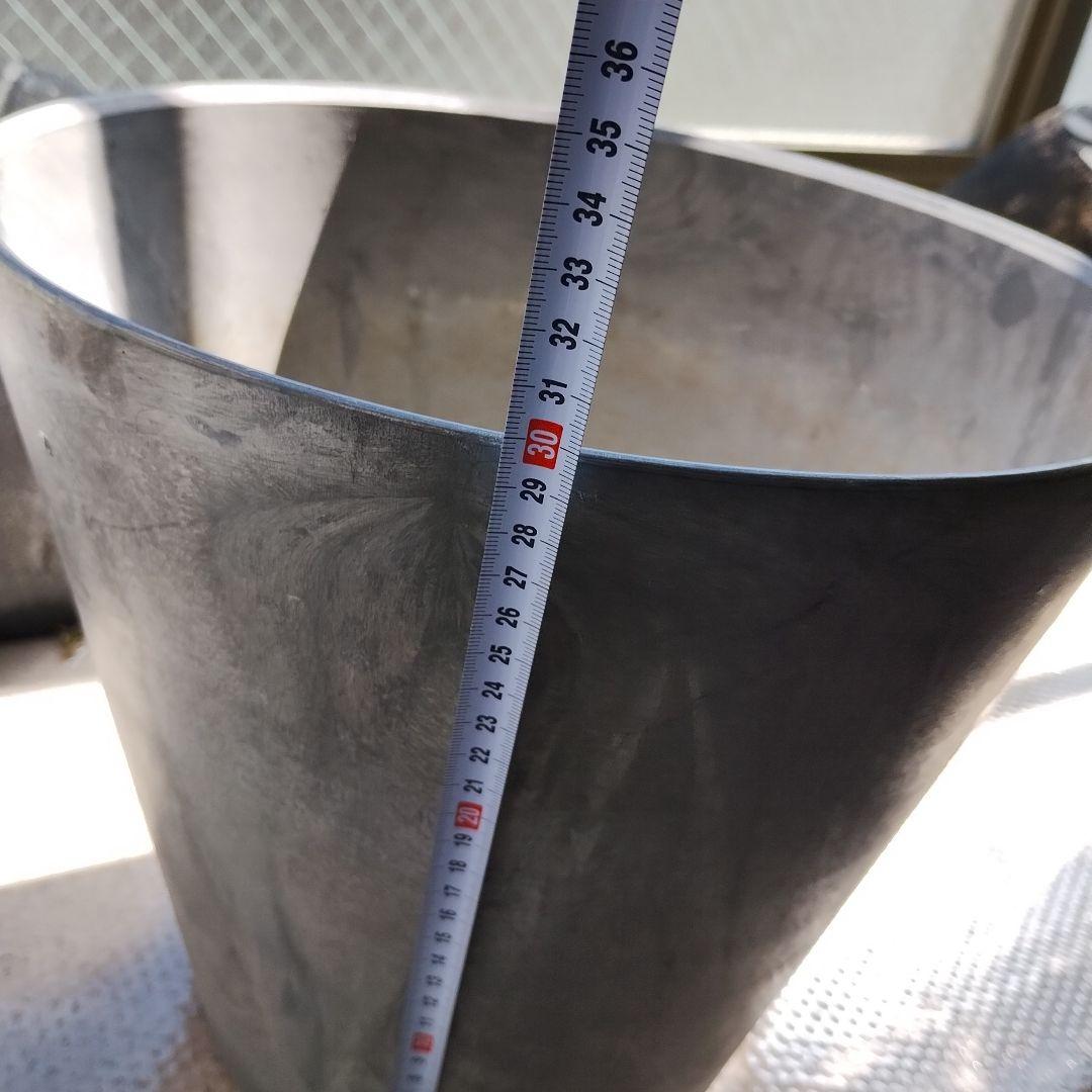 円形プランター 黒・グレー