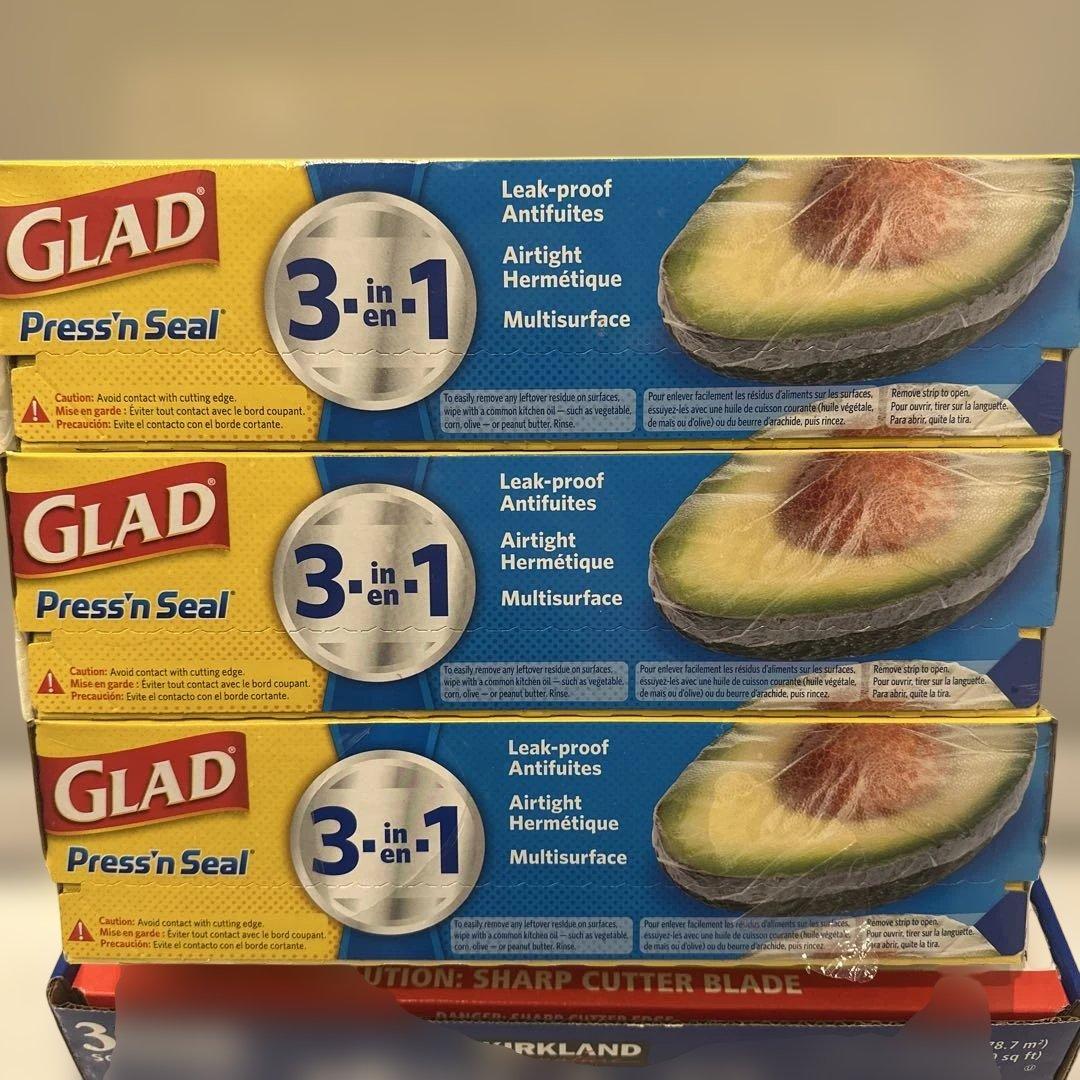 コストコKirkland ストレッチタイト & Glad プレスンシール セット
