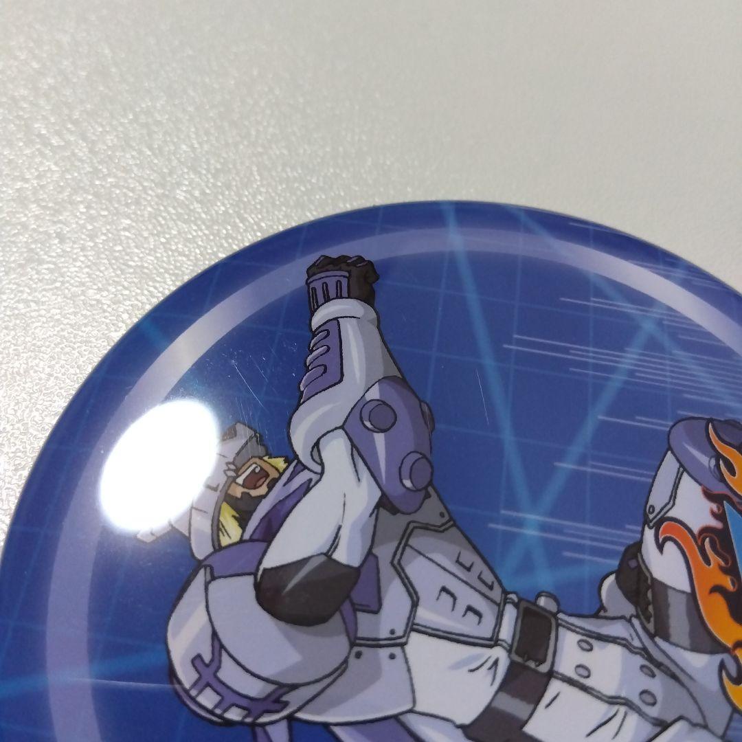 【デジモン】ヴォルフモン 20周年 カラ鉄 コラボ トレーディングでか缶バッジ