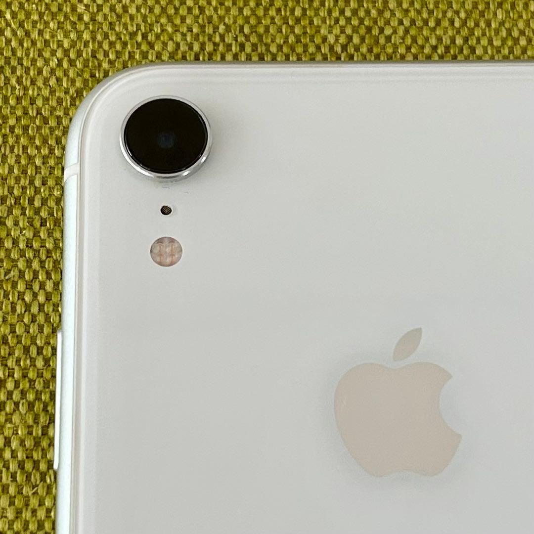【美品 】iPhone XR 64GB SIMフリー 動作確認済　箱イヤホン付き