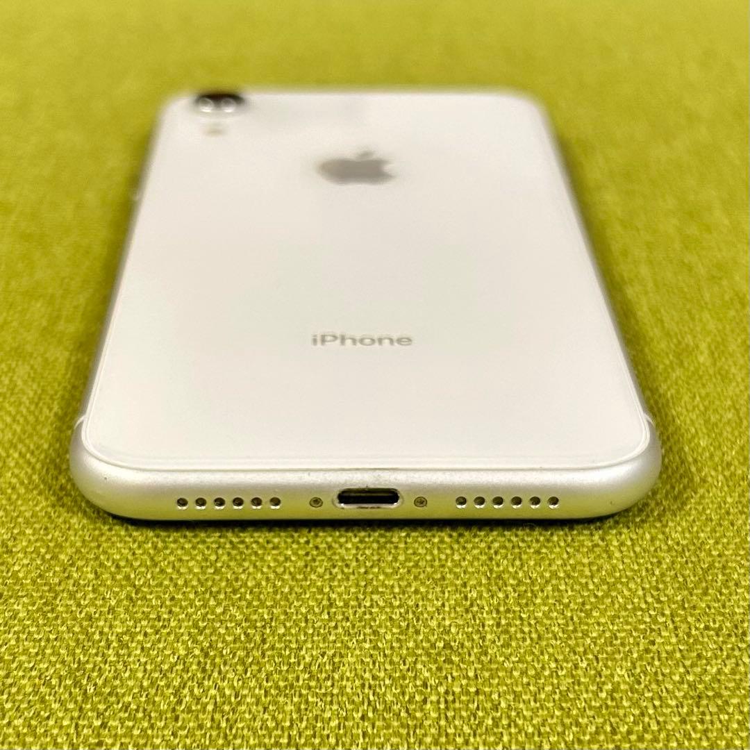 【美品 】iPhone XR 64GB SIMフリー 動作確認済　箱イヤホン付き