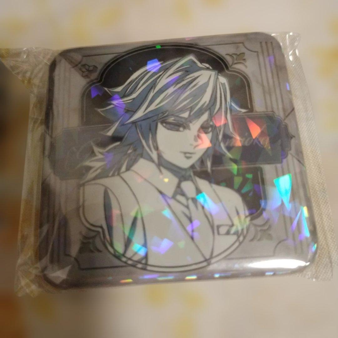 鬼滅の刃 モクテルバー 冨岡義勇 ロトくじ グリッター 缶バッジ