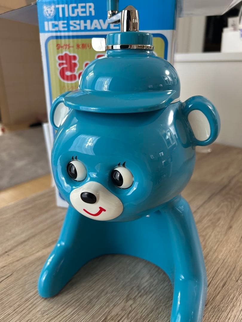 【復刻版】タイガー 氷削り器 きょろちゃん