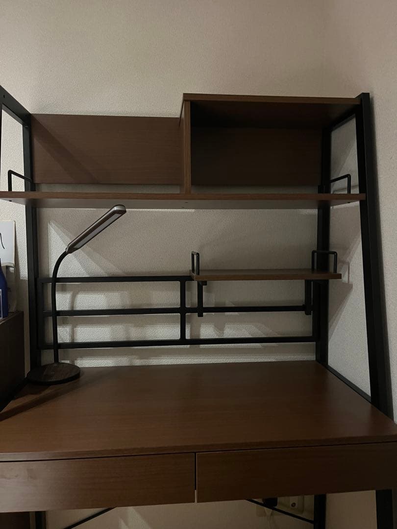 モダンデザイン 学習机 引き出し付き