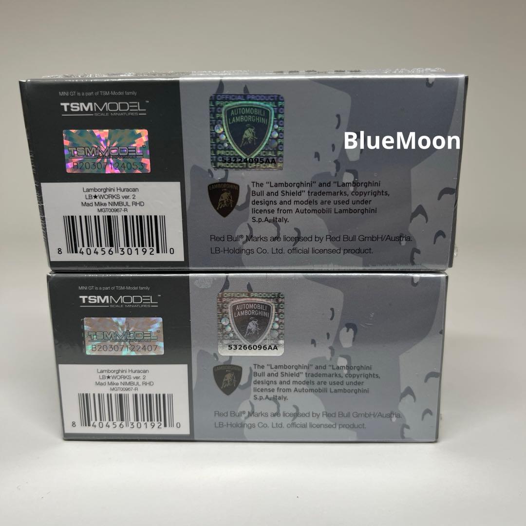 MINIGT ランボルギーニ ウラカン Mad Mike NIMBUL 2台