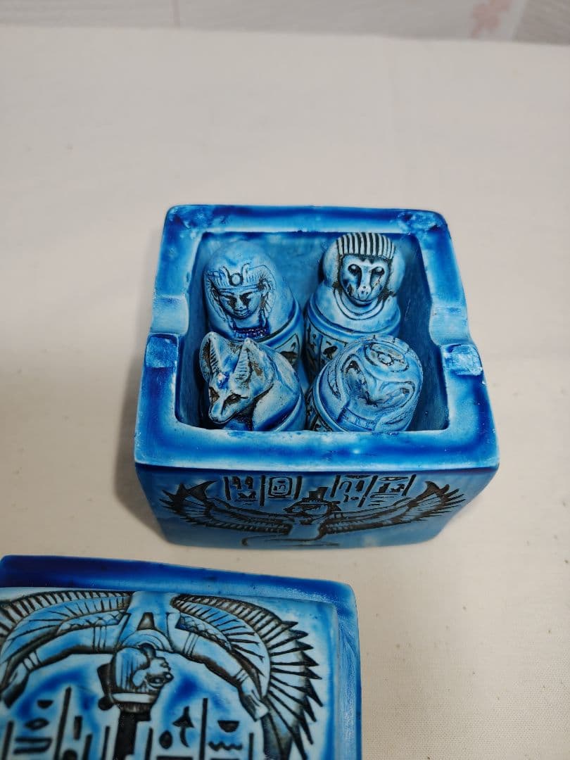 エジプト カノポス壺 フィギュアセット ミュージアムグッズ