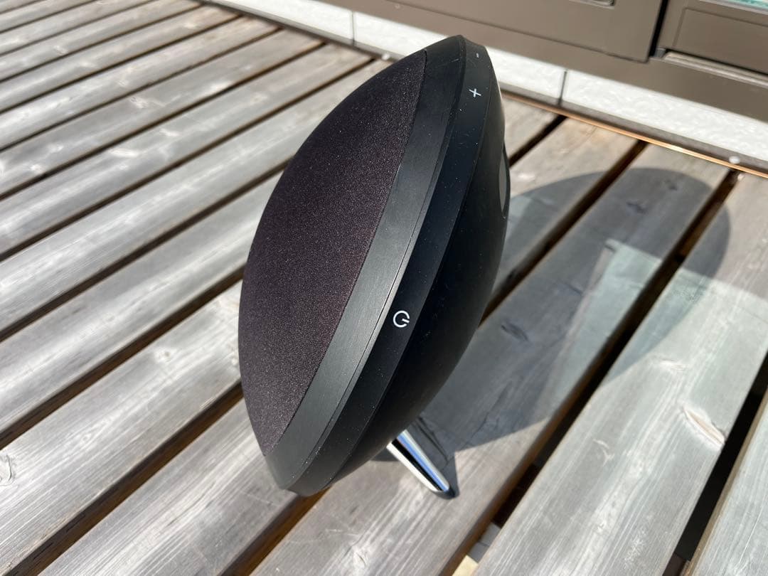 【メープル】harman/kardon スピーカー 黒 円形