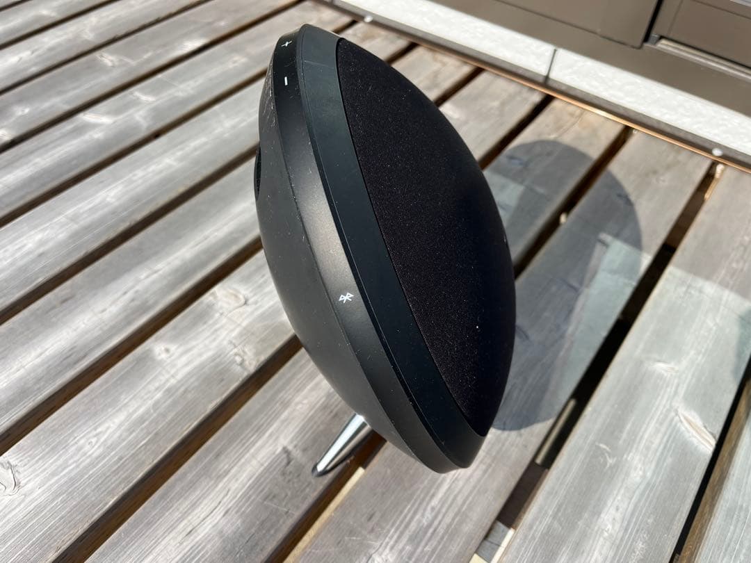 【メープル】harman/kardon スピーカー 黒 円形