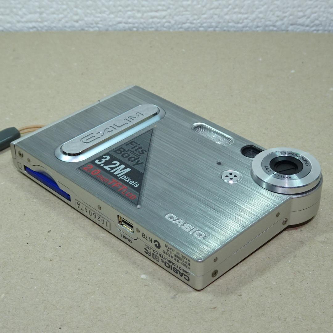 カシオ EXILIM EX-S3 コンデジ 純正バッテリー新品 2GBSDカード