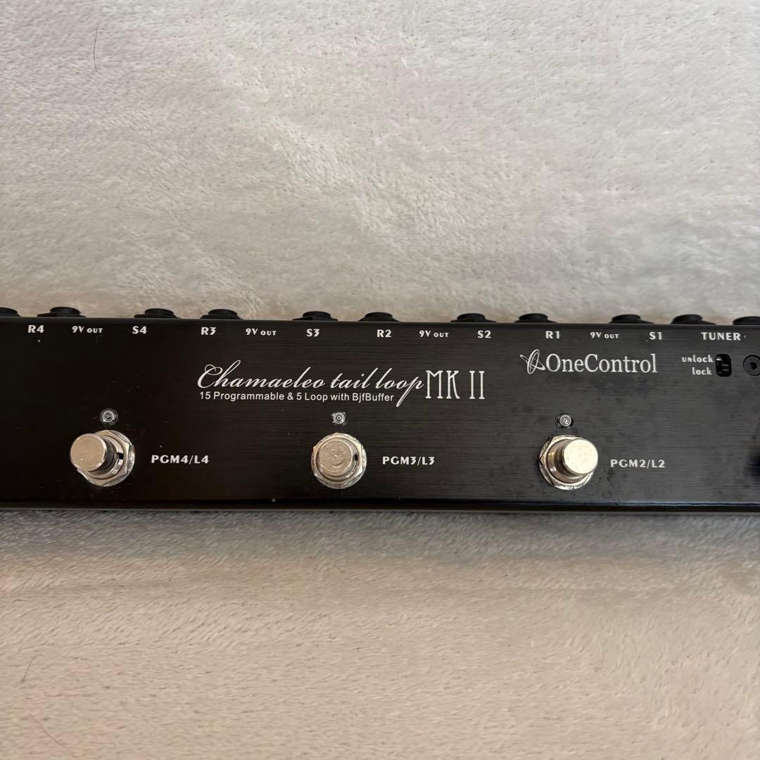 ギター One Control Chamaeleo Tail Loop MKII