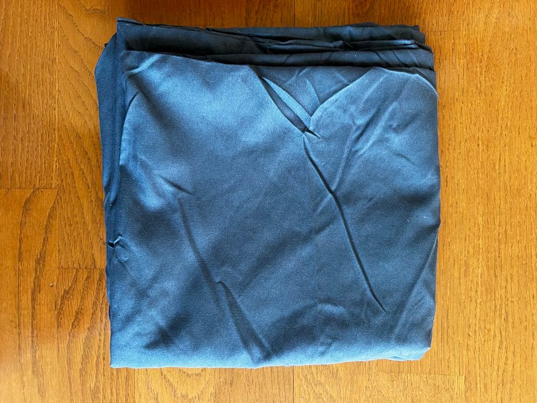 新品　ネイビー　 シングル　布団シーツ