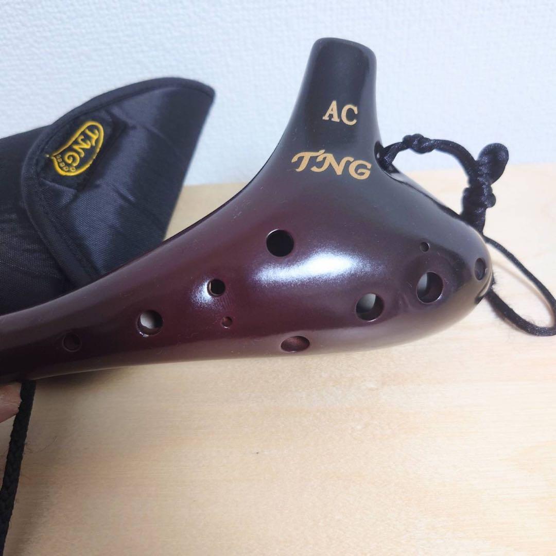 極美品　ＴＮＧオカリナ 宗次郎モデル アルトC管