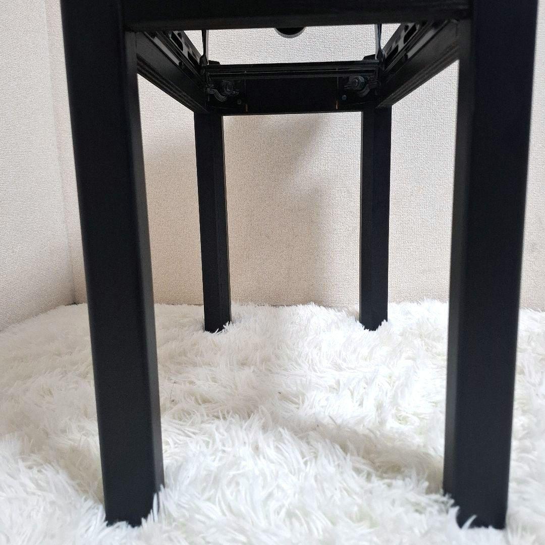 【極美品】YAMAHA 電子ピアノ用 高低自在椅子 ブラック BC-205BK