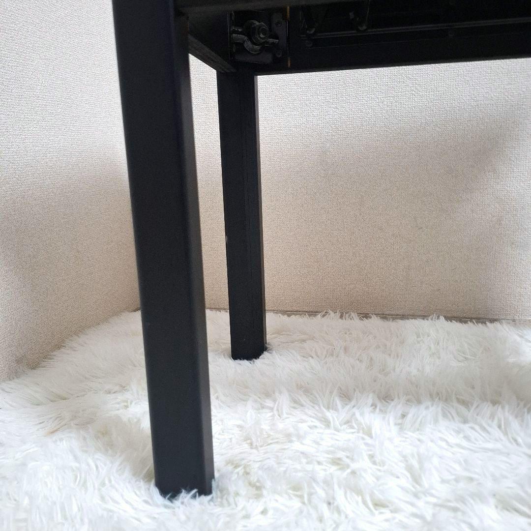 【極美品】YAMAHA 電子ピアノ用 高低自在椅子 ブラック BC-205BK