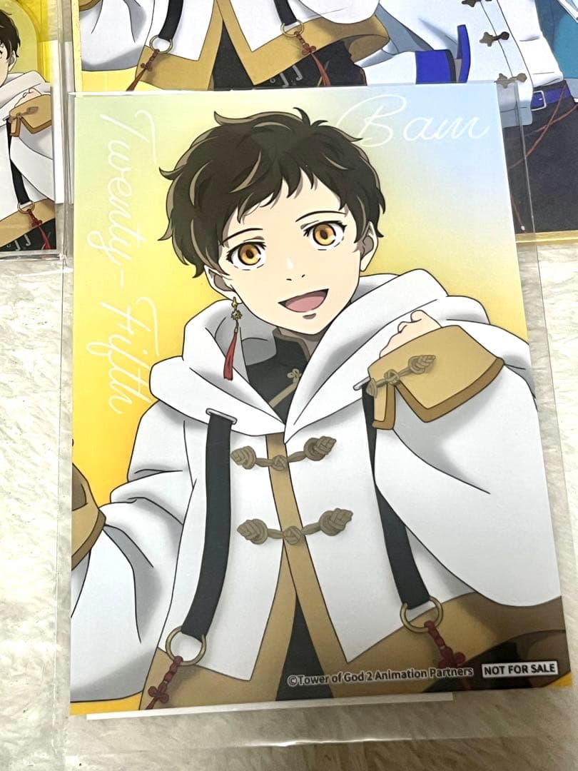 神之塔　まるくじ　缶バッジ　アクリルスタンド