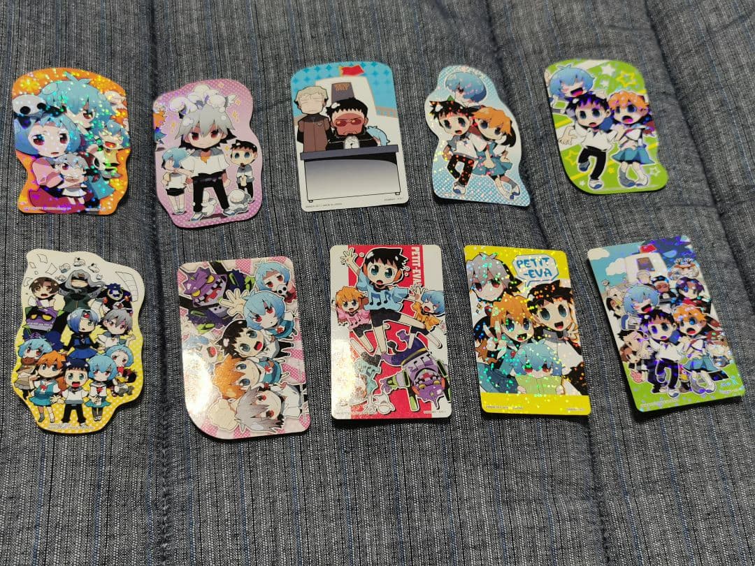 エヴァンゲリオン ぷちえゔぁ ステッカー シール 38種 46枚