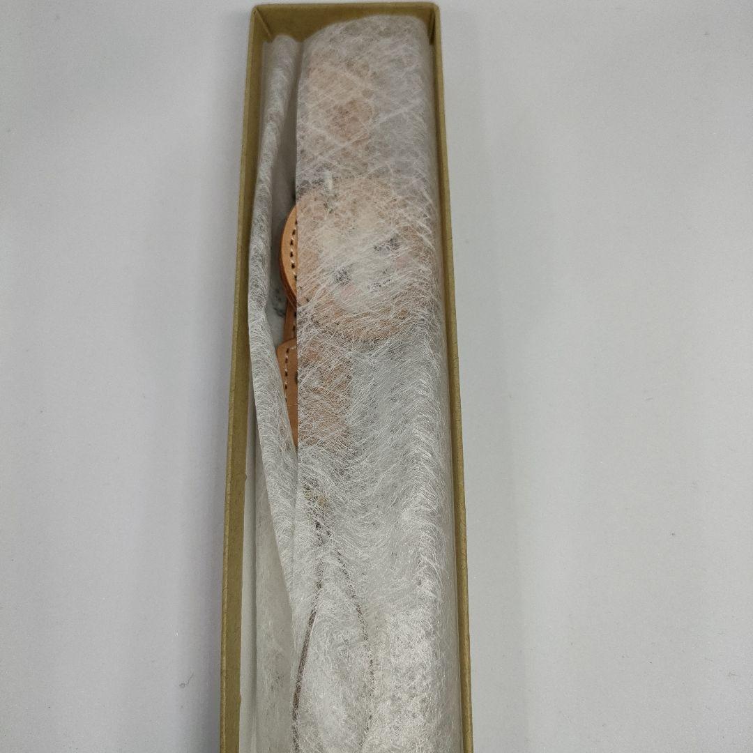 新品未使用　どこでもいっしょ　トロ革製ストラップ　箱あり