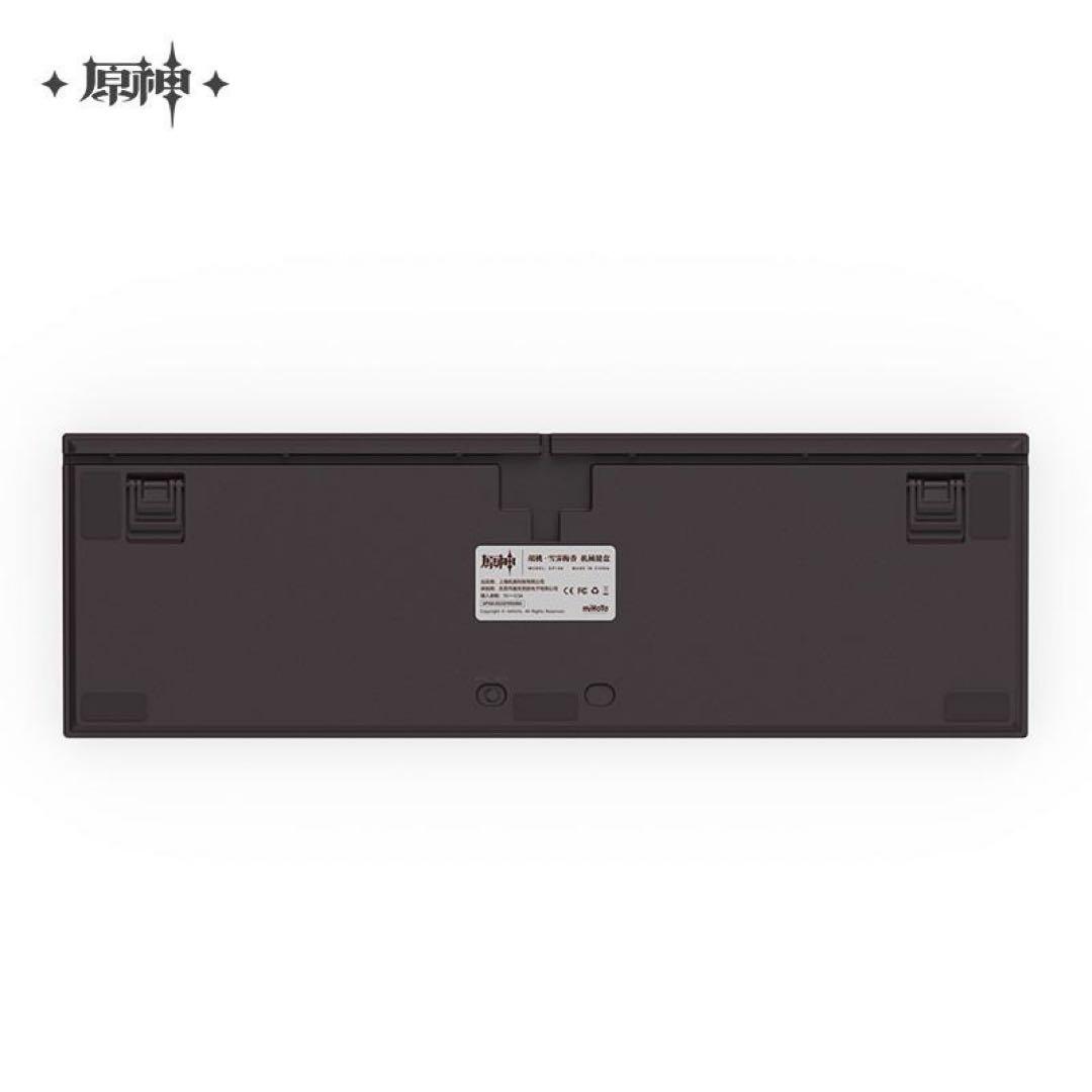 【公式正規品】 原神 胡桃 雪晴梅香 キーボード 赤軸 87キー