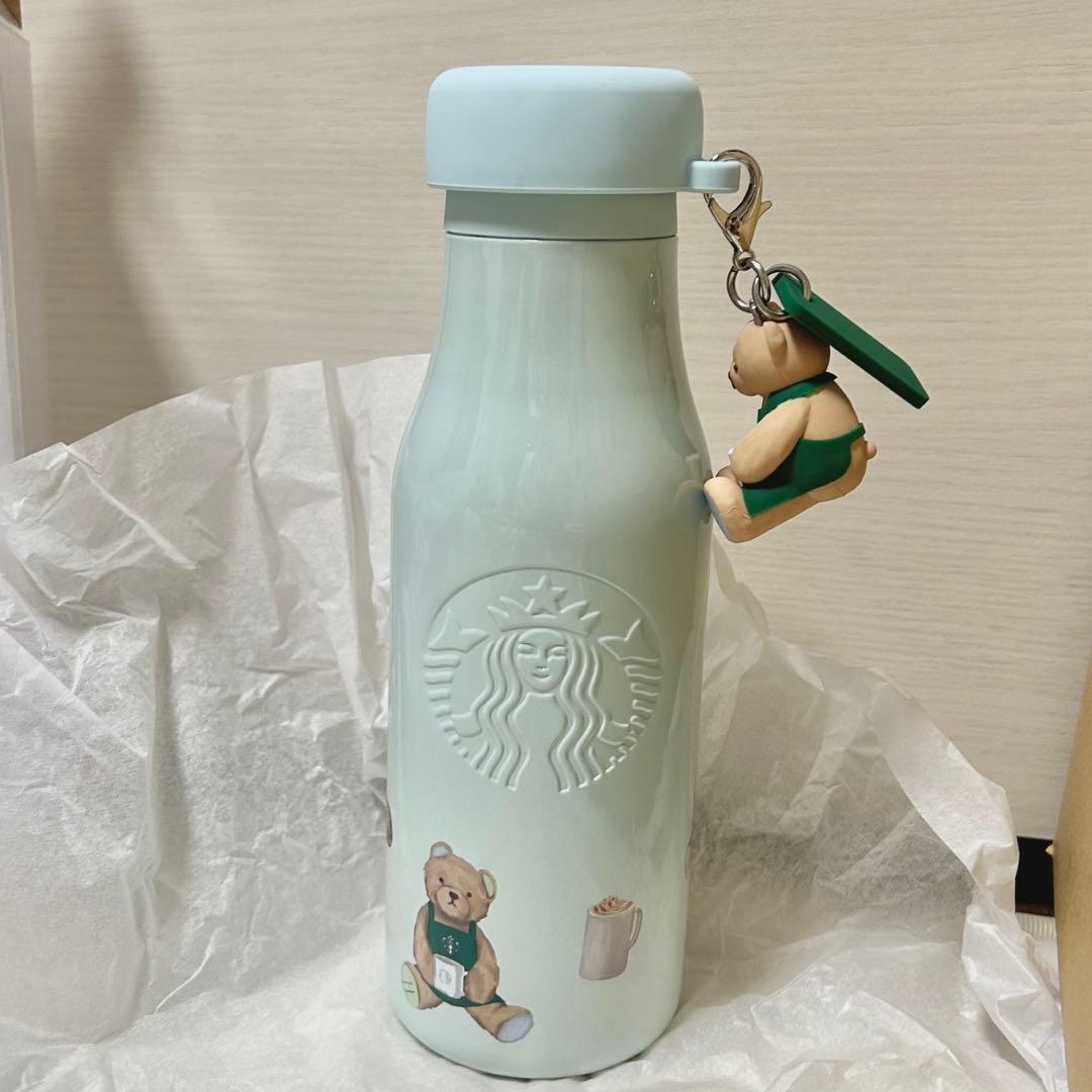 【即日発送】スタバ　ジェラピケ　ステンレスボトル　ミントグリーン　タンブラー