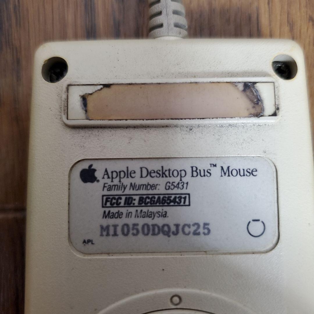 Apple Macintosh Plus 1MB デスクトップ ドライブ マウス