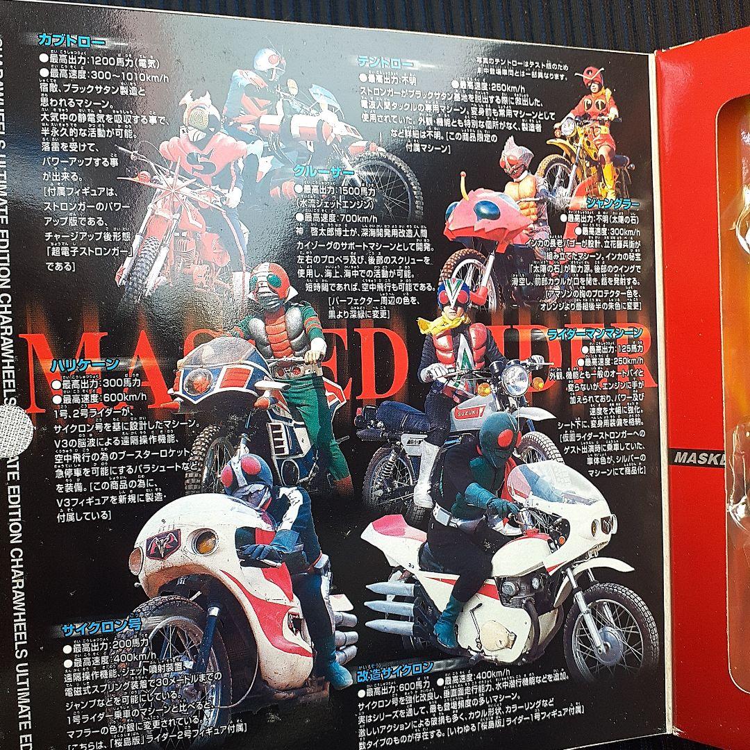 栄光の8人ライダーマシーン　キャラウィール　アルティメットエディション　ヒーロー