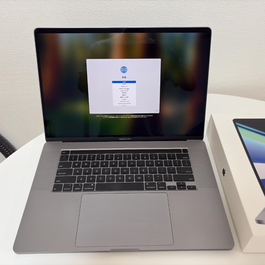 MacBook Pro 2019 16inc スペースグレー 本体