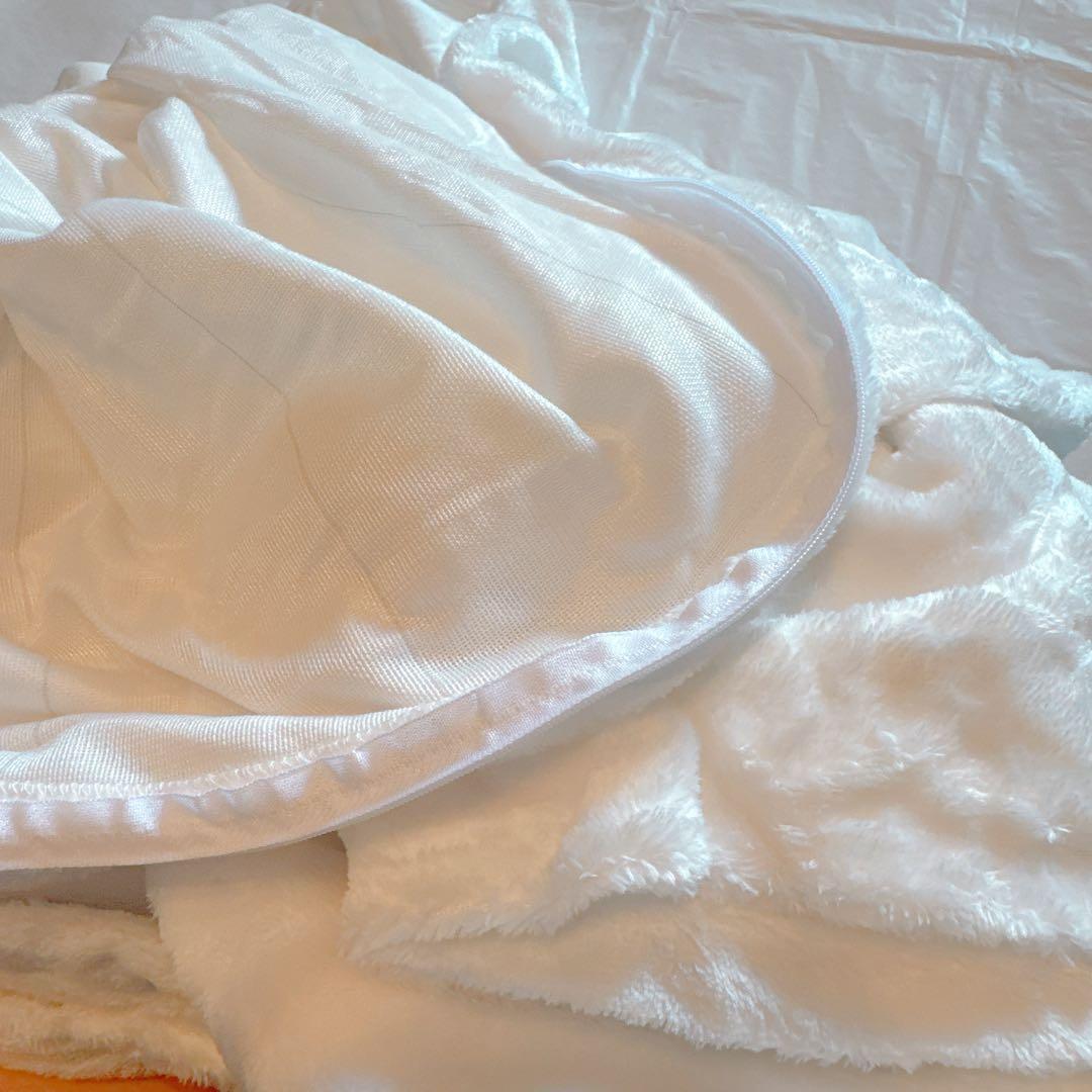 ★ 掛け布団カバー あったか 冬用 白 ホワイト 190cm×210cm