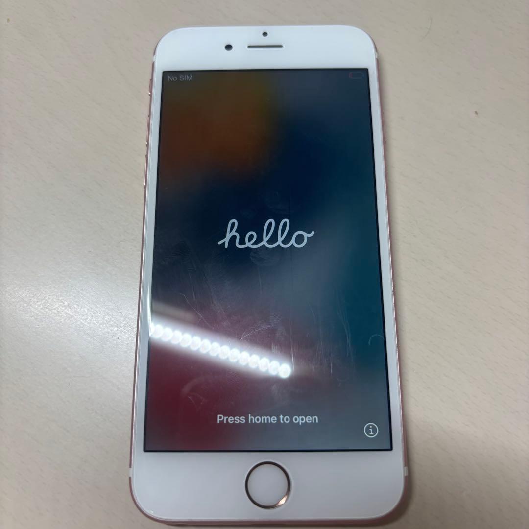Apple iPhone 6s ローズゴールド（バッテリー98%）