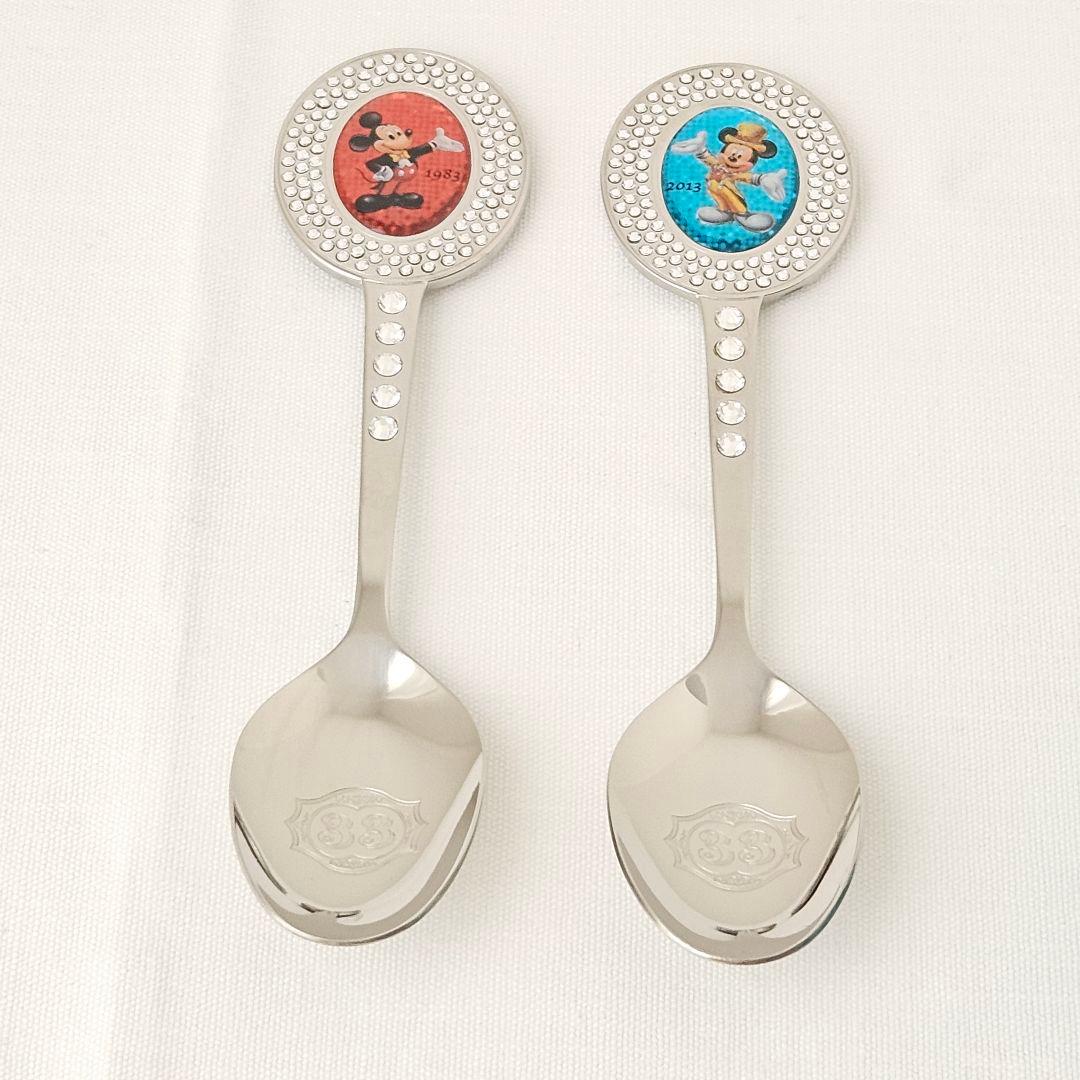 【CLUB33】30周年 ペアスプーン【東京ディズニーランド】