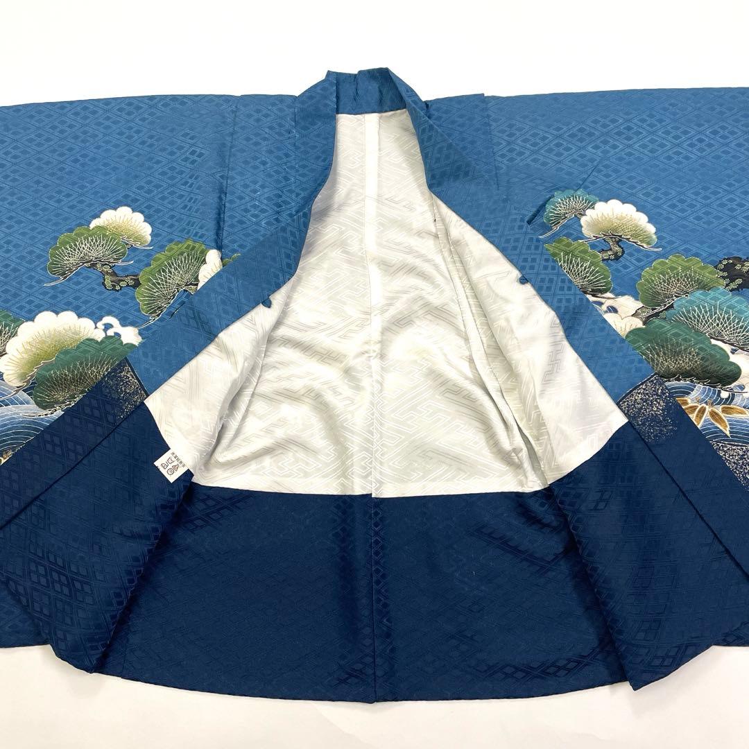 七五三 羽織セット 男の子 羽織 着物 長襦袢 半衿付き 5歳 No.139