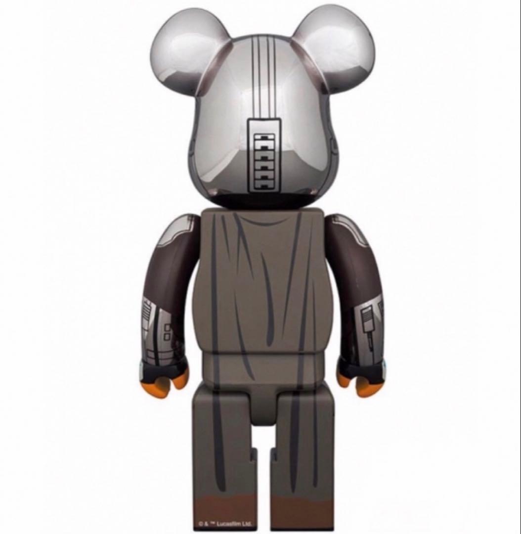 BE@RBRICK MANDALORIAN CHROME Ver.1000％