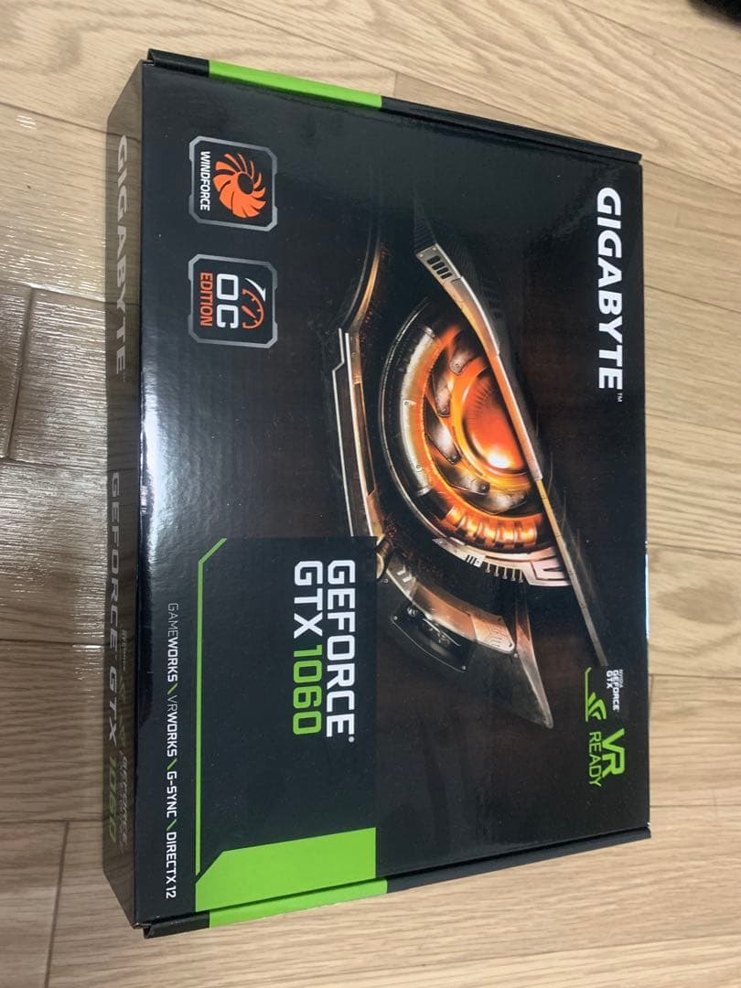 グラフィックボード・グラボ・ビデオカード GIGABYTE GTX 1060 6GB OC Edition