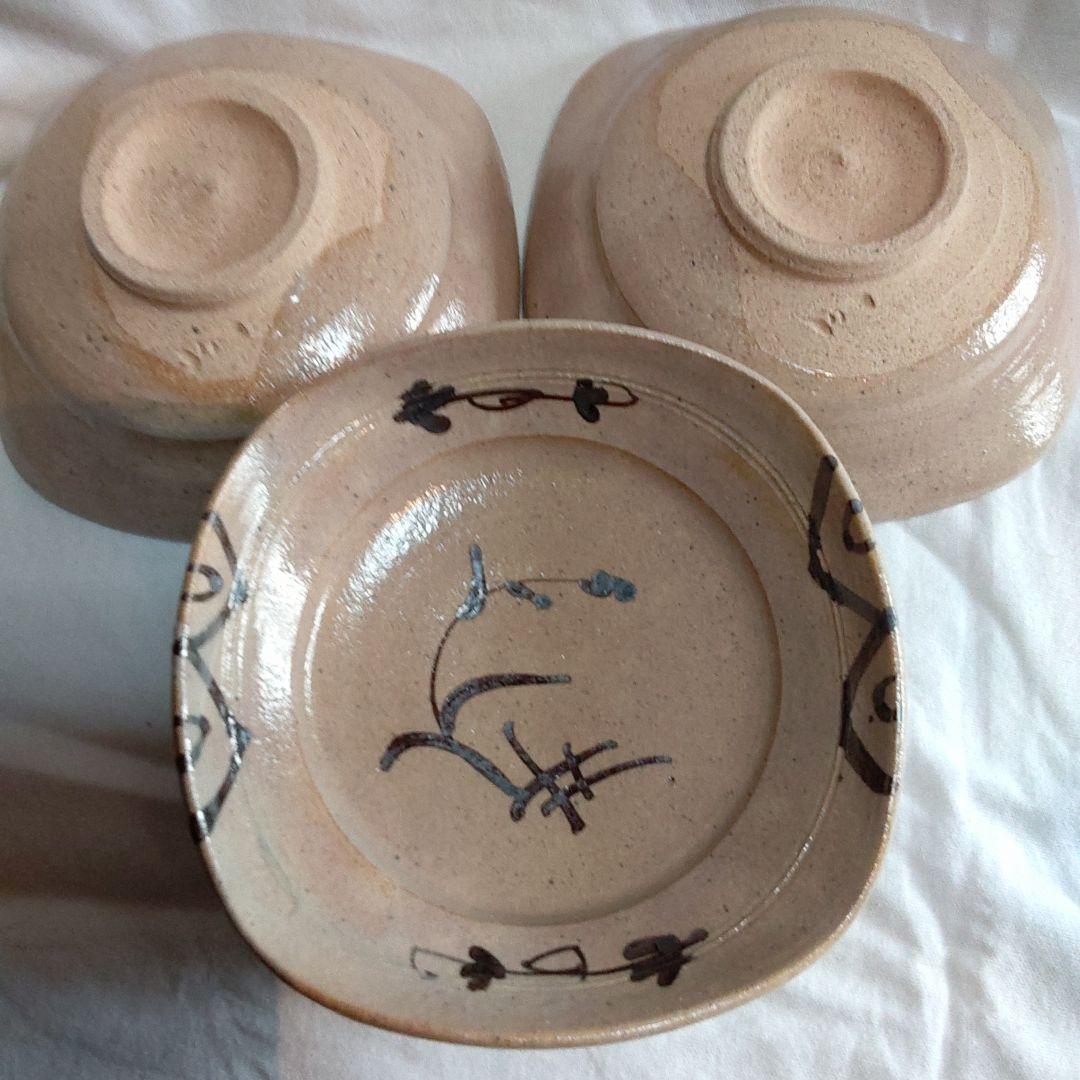 絵唐津中深皿　　5客