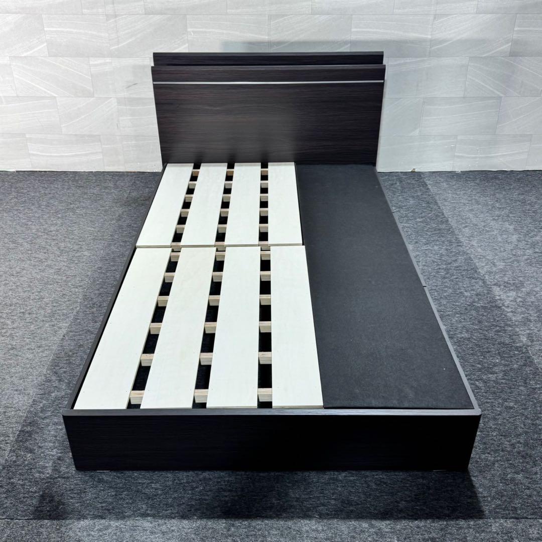 マナベインテリア ベッドフレーム セミダブルサイズ 格安 お買い得 d5409