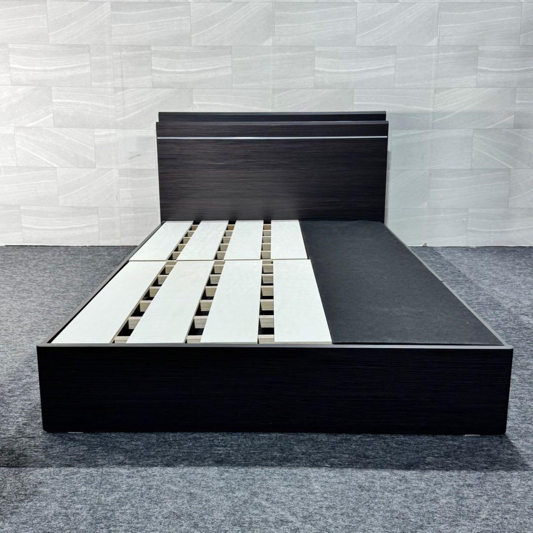 マナベインテリア ベッドフレーム セミダブルサイズ 格安 お買い得 d5409