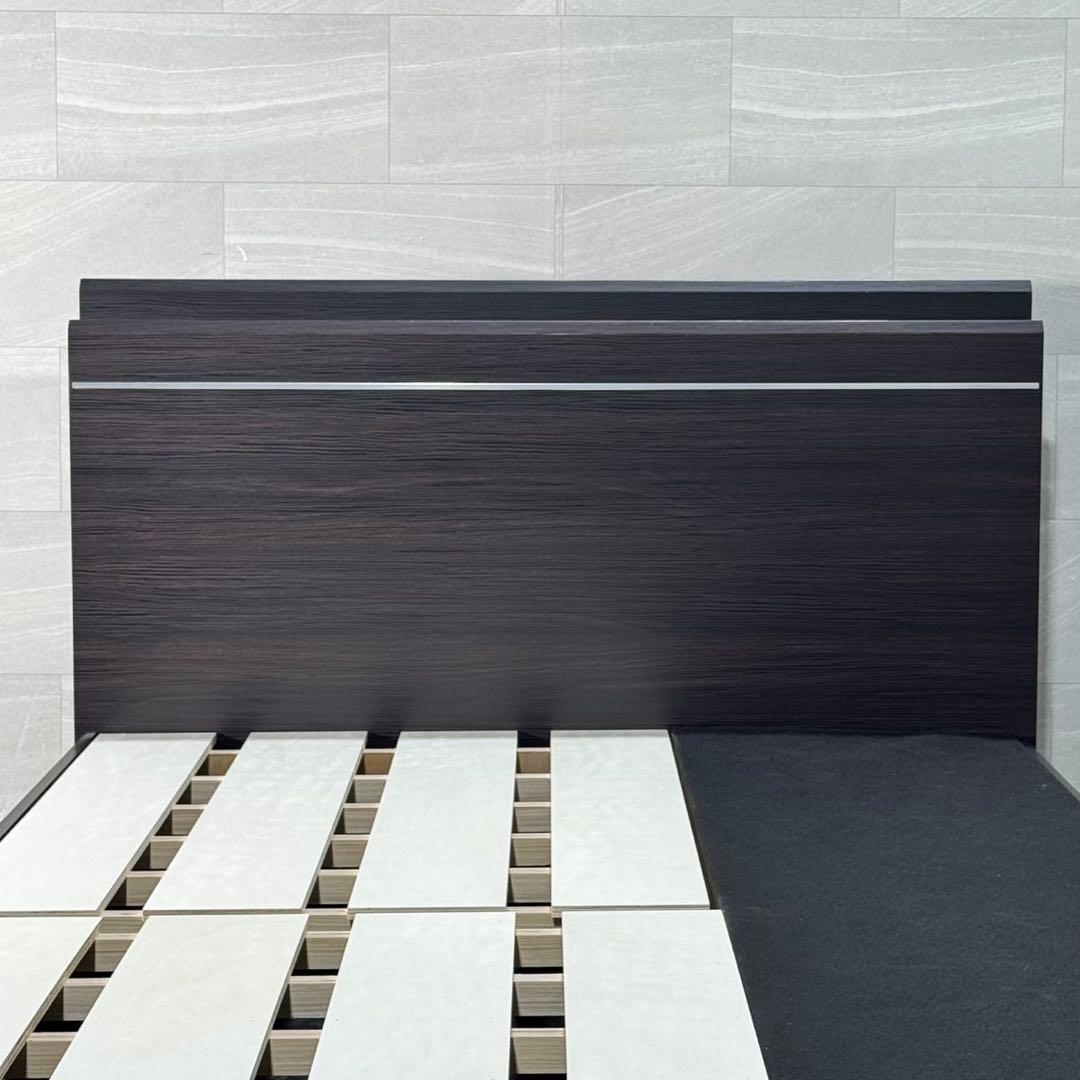 マナベインテリア ベッドフレーム セミダブルサイズ 格安 お買い得 d5409