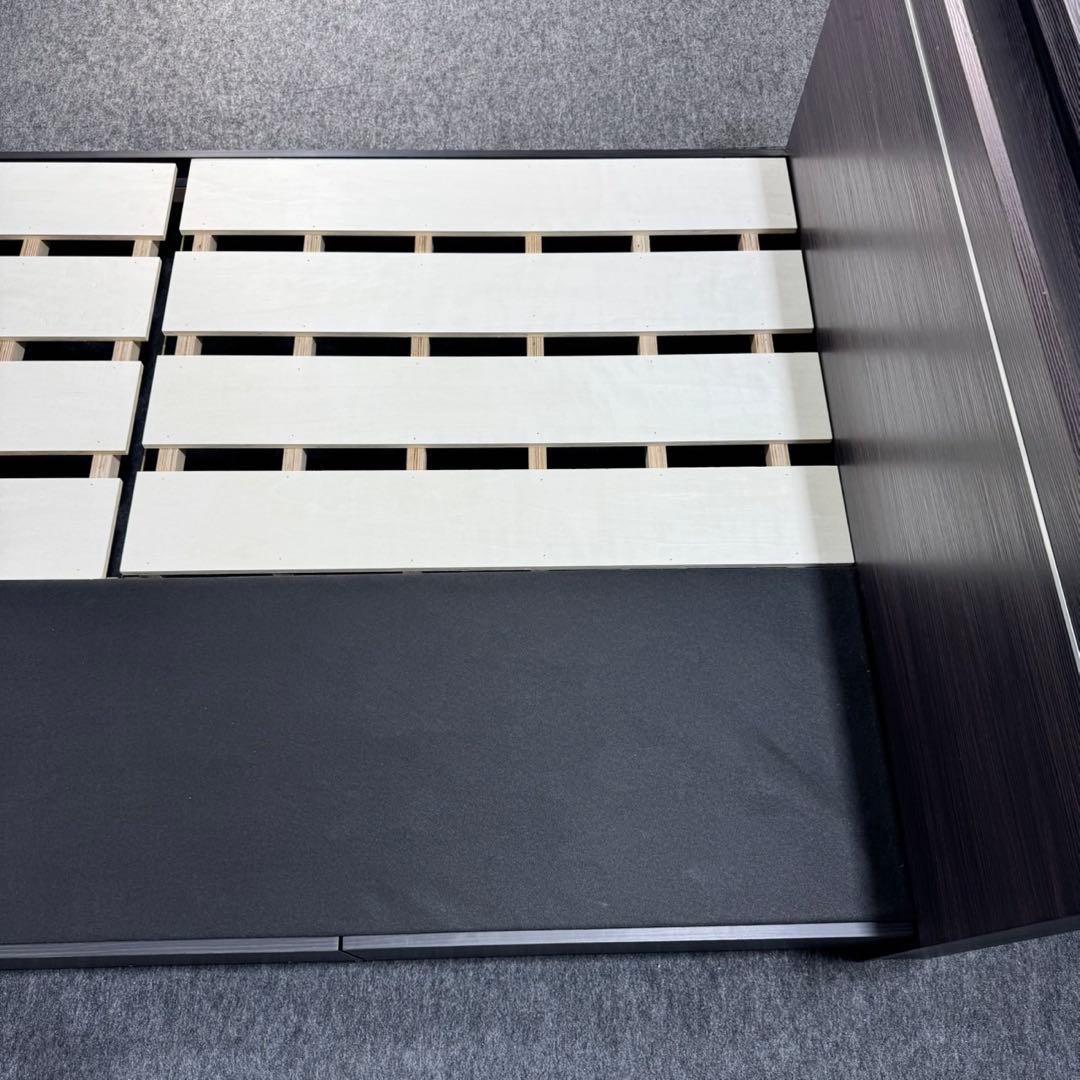 マナベインテリア ベッドフレーム セミダブルサイズ 格安 お買い得 d5409