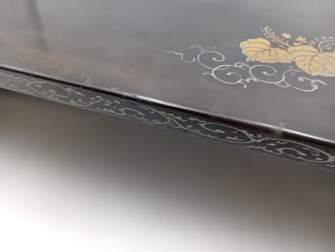 巻足花台 飾り台 香炉台 置台 盆栽台