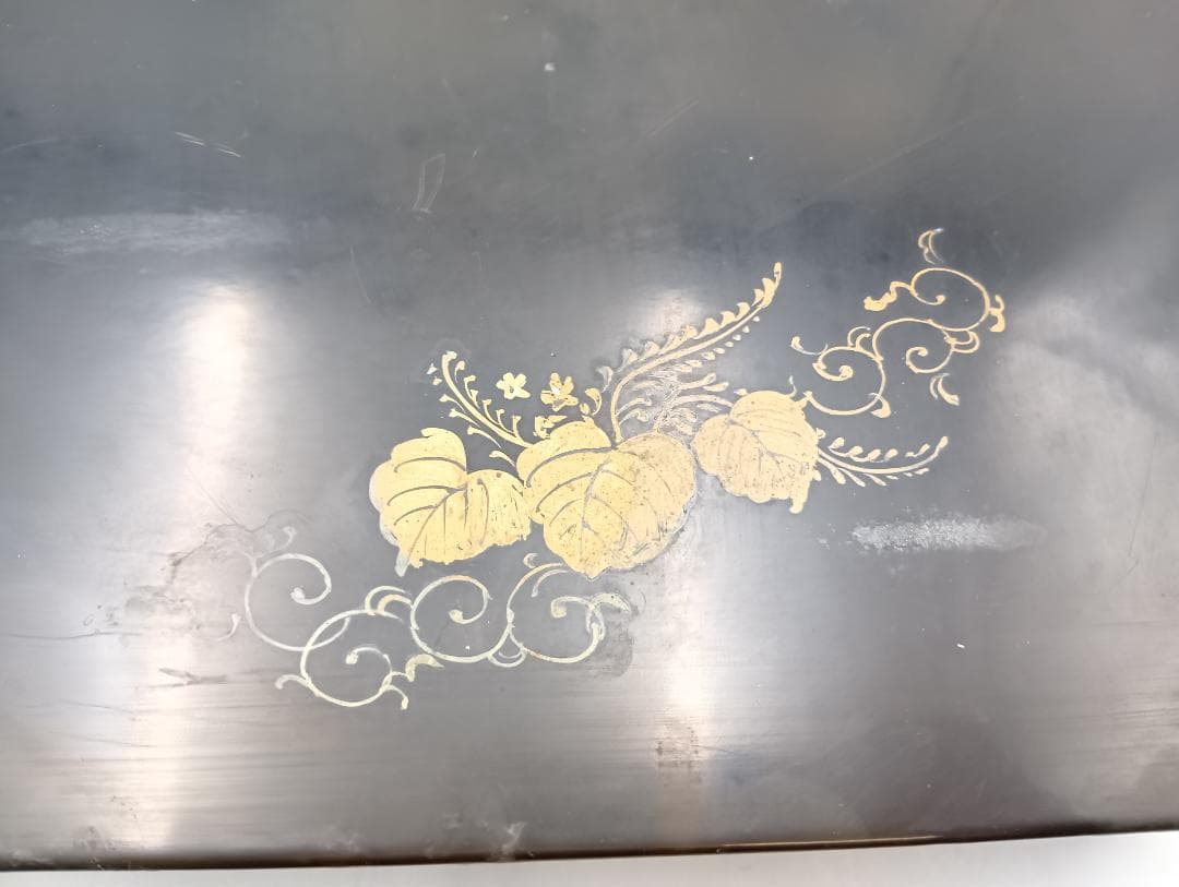 巻足花台 飾り台 香炉台 置台 盆栽台