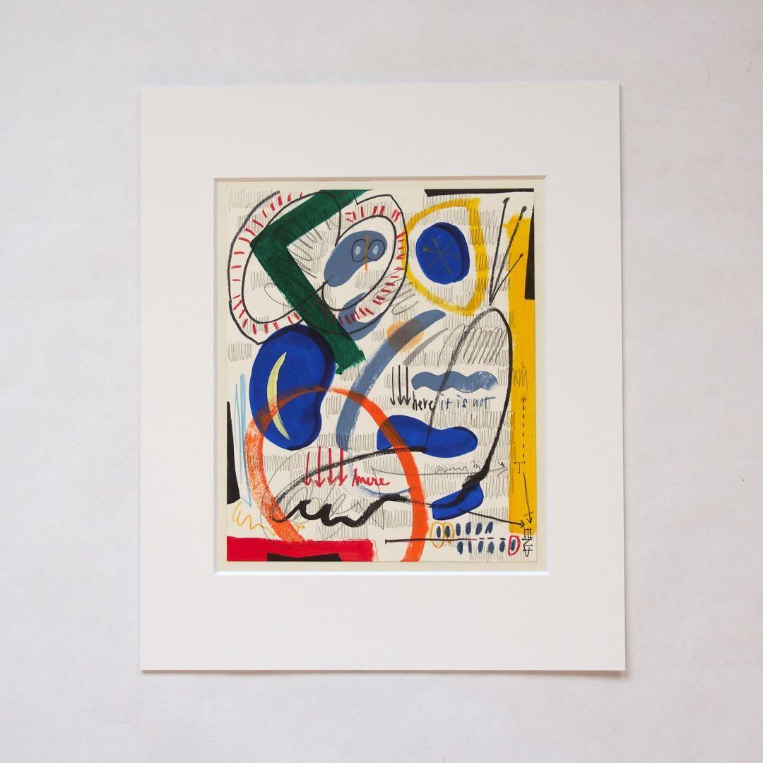 抽象画 モダンアート オリジナル 作品 デザイン インテリア ミロ ピカソ