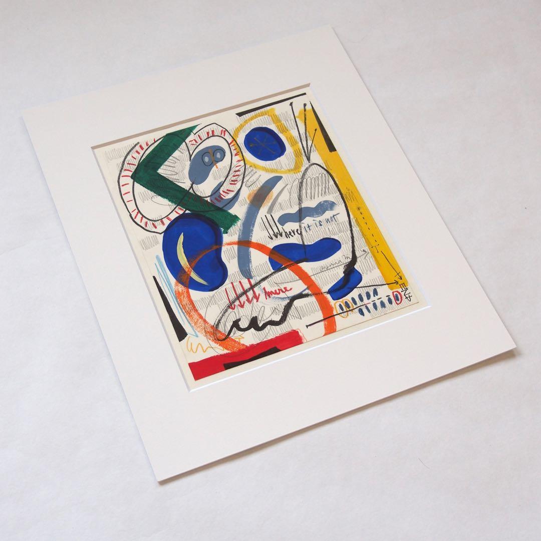 抽象画 モダンアート オリジナル 作品 デザイン インテリア ミロ ピカソ