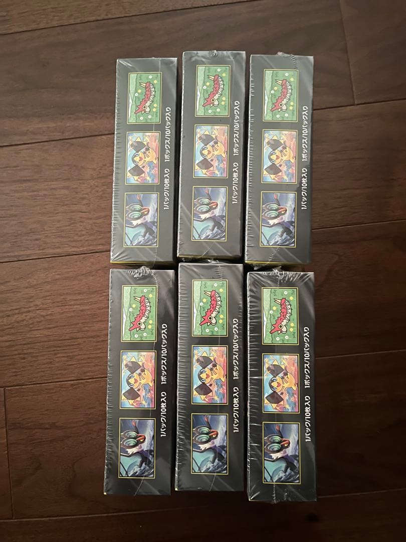 ポケモンカードハイクラスパックメガドリームex6ボックス未開封シュリンク付き